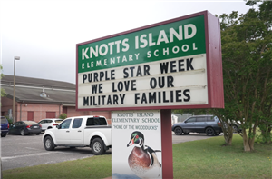 Front Sign at KIES